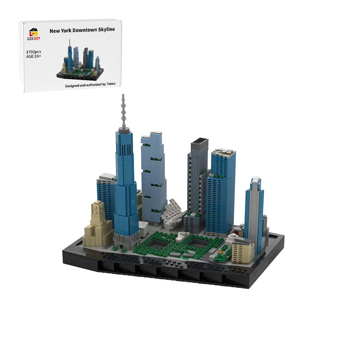 MOC-264892 New World Trade Center 2026 Version Building Blocks
