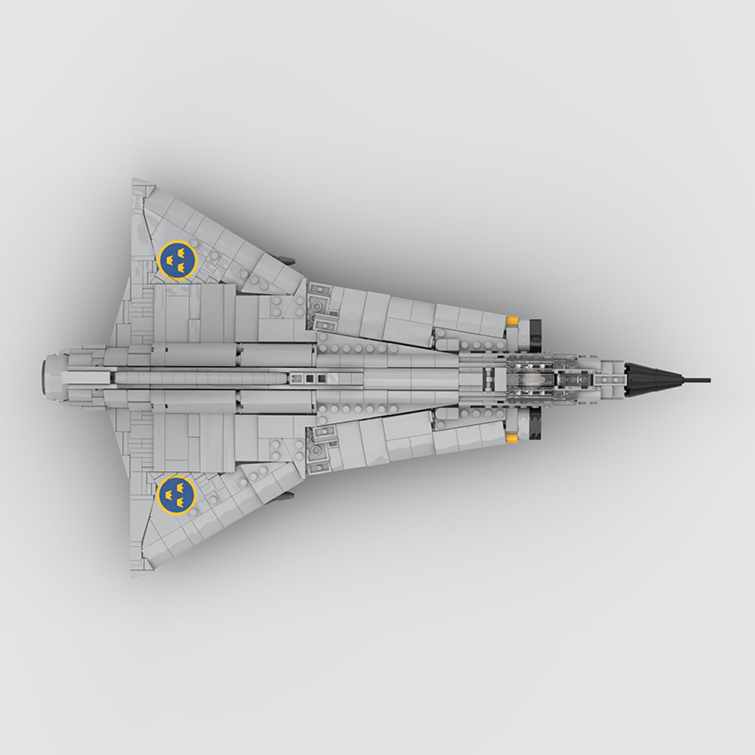 1/35 Scale Swedish J35D fighter Building Blocks