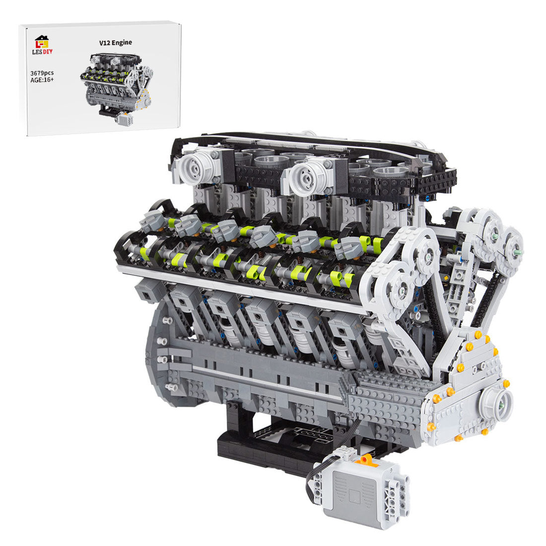 Lamborghini Aventador V12 Engine Building Blocks