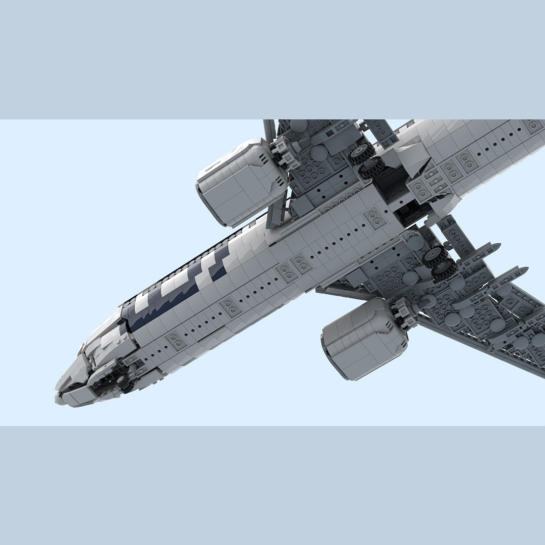 MOC-260894 Polish Livery B737 MAX 8 Civil Aviation Airliner Building Blocks