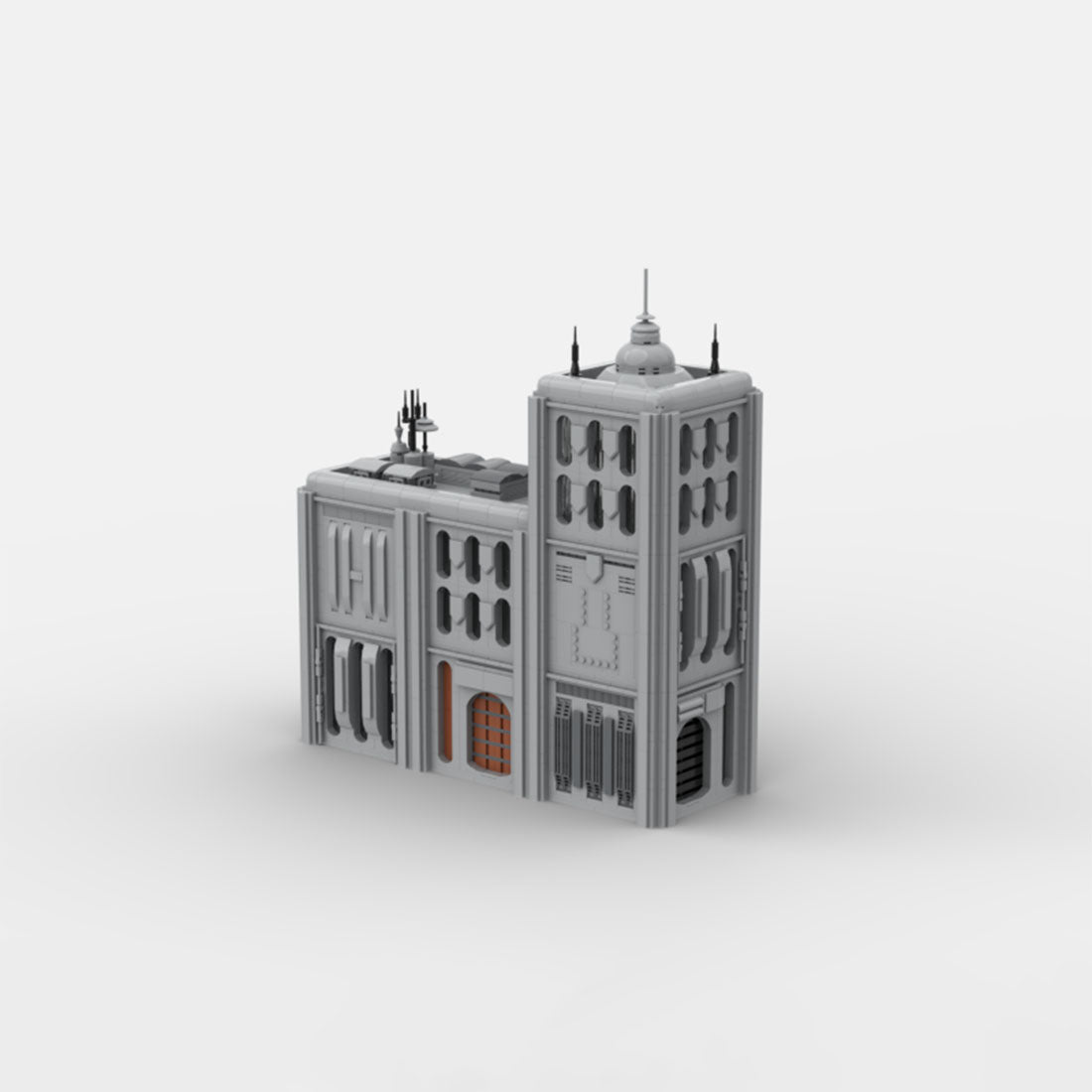 Modular V Sci-Fi Outpost Building Blocks