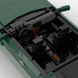 1980s German Grand Touring Coupe Building Blocks (Gobricks)