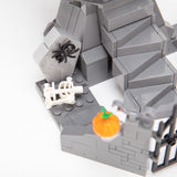 Halloween - Themed Dark Horror Cabin Building Blocks