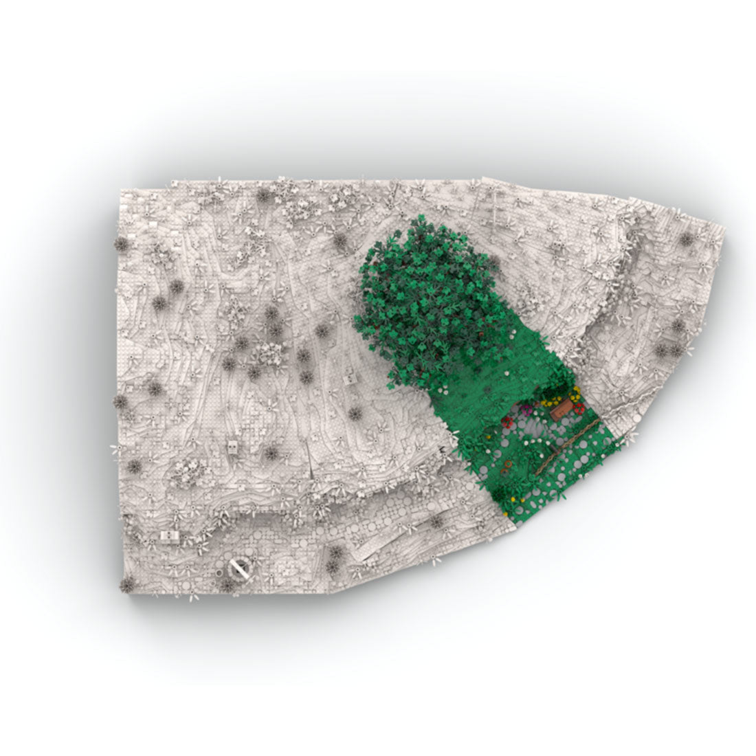 Medieval Cavern Dwelling Modular Building Blocks