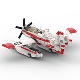 AT-802F Fire Boss Tanker 426 Amphibious Firefighting Plane Building Blocks