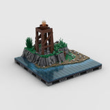 Medieval Watchtower Brick Kit, MA-001 Signalfire Building Blocks