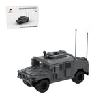 Urban HUMVEE 4 Modern Military Vehicle Building Blocks