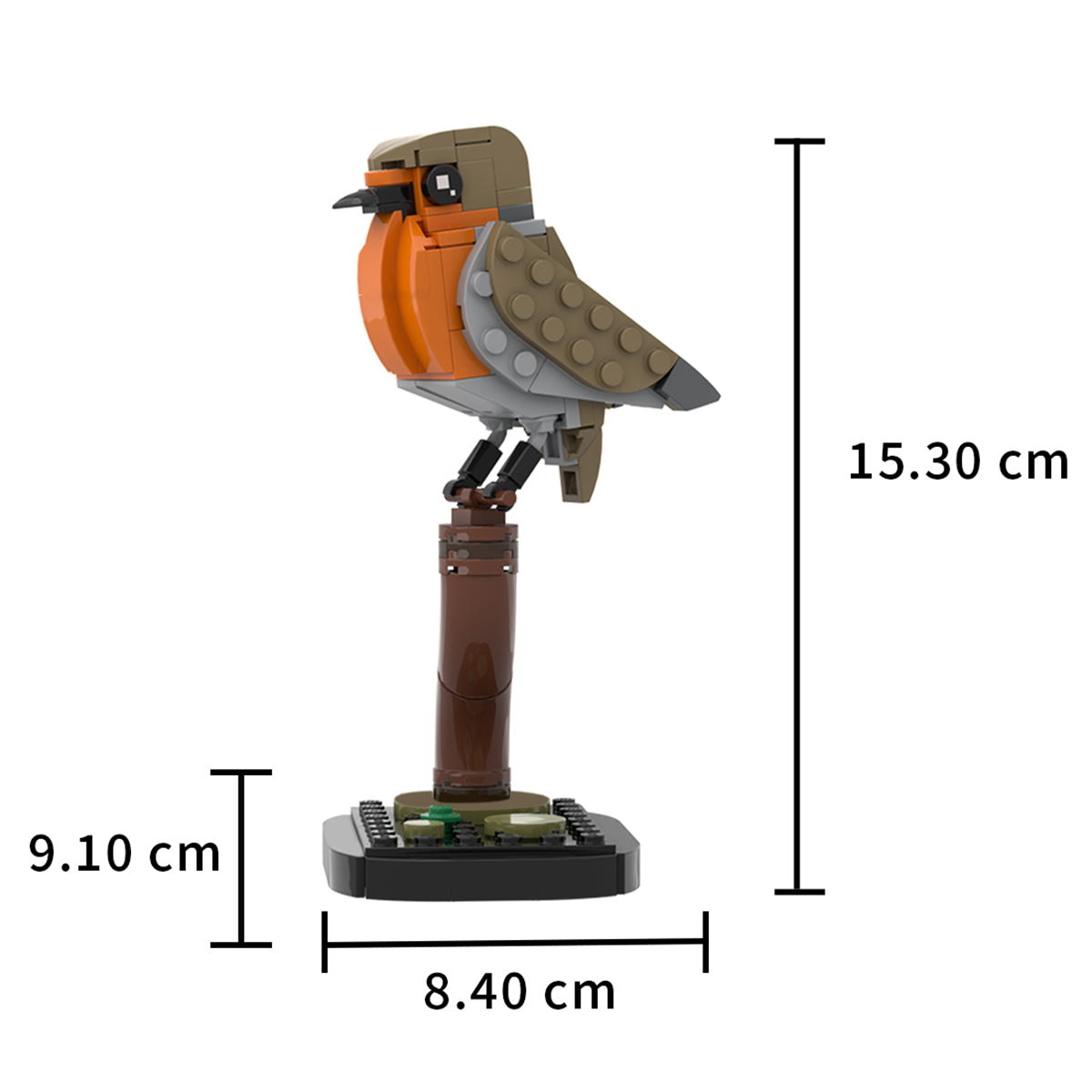 MOC-174485 Robin Bird Building Blocks