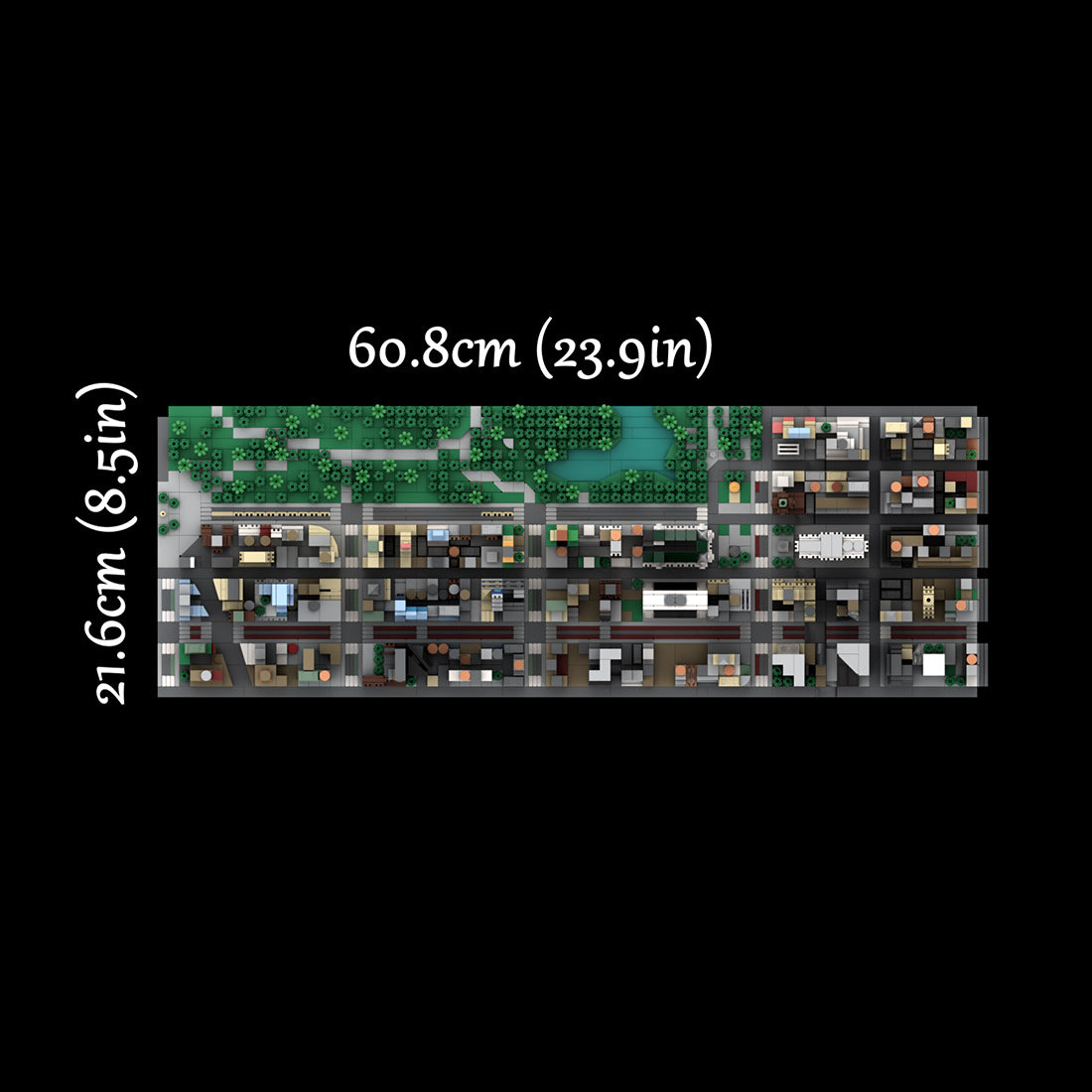 MOC-237093 Central Park | Billionaire's Row - NYC Building Blocks