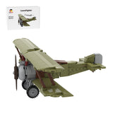 Vintage Military Biplane Building Blocks