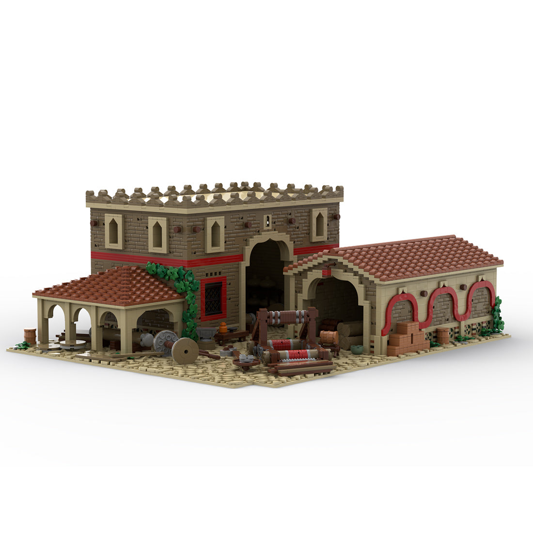 MOC-213127 Age of Empires - Siege Workshop Building Blocks