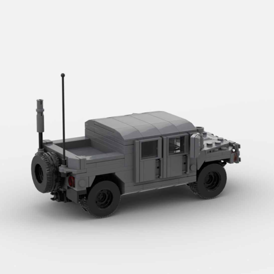 Urban HUMVEE 6 Modern Military Vehicle Building Blocks