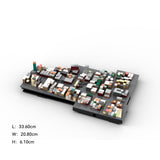 MOC-225884 1/2000 Scale Lower Manhattan - North of Houston Building Blocks