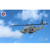 MOC-204867 MH-60R Navy Helicopter Building Blocks