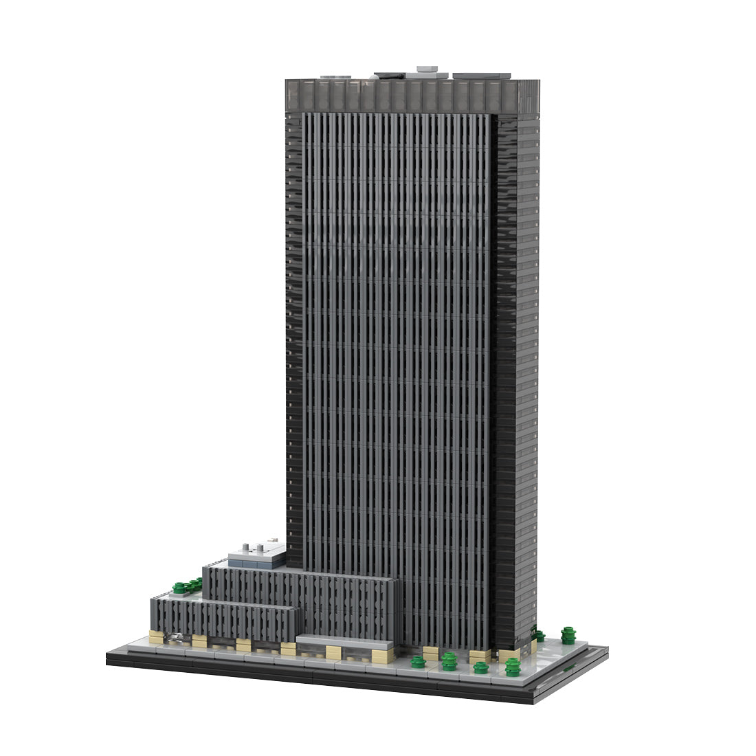 MOC-156591 NYC One Penn Plaza - 1/800 Scale Building Blocks