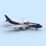 747-8I Lufthansa 100 Years Livery Airliner Building Blocks