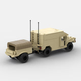 Desert HUMVEE 13 Modern Military Vehicle Building Blocks