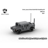 Urban HUMVEE 6 Modern Military Vehicle Building Blocks