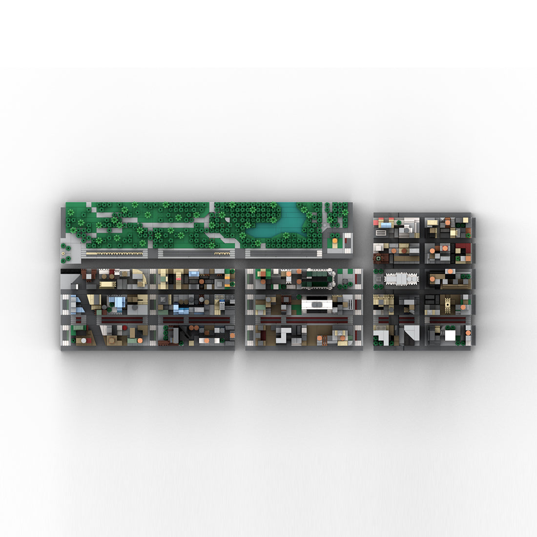 MOC-237093 Central Park | Billionaire's Row - NYC Building Blocks