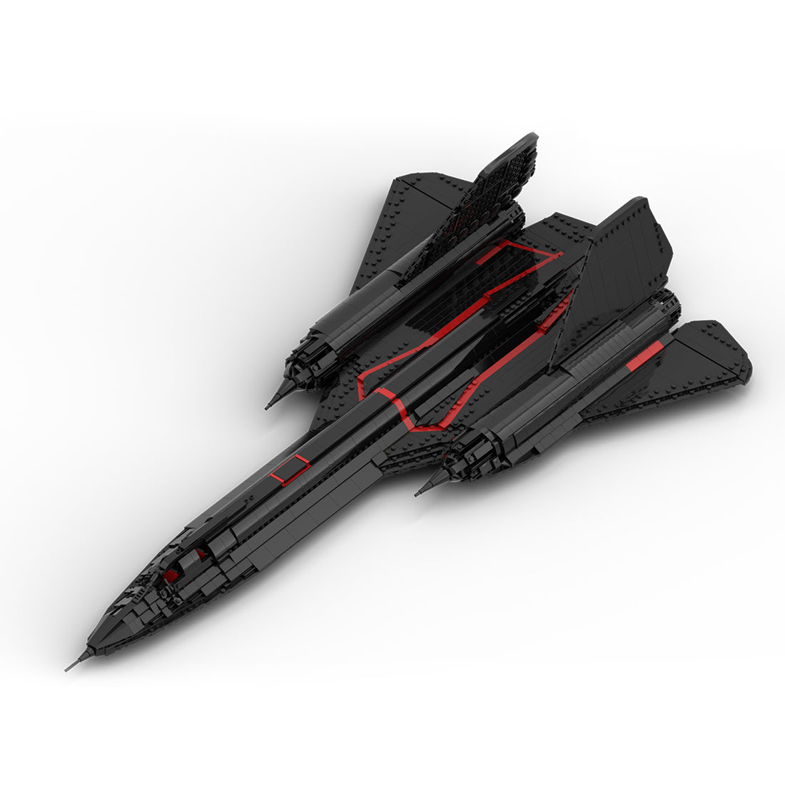 SR-71 High-Altitude Reconnaissance Aircraft Building Blocks
