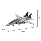 MOC-223761 1/35 Scale （V3）Grumman F-14 TOMCAT Building Blocks