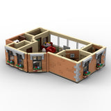 Friends-Inspired City Apartment Building Blocks