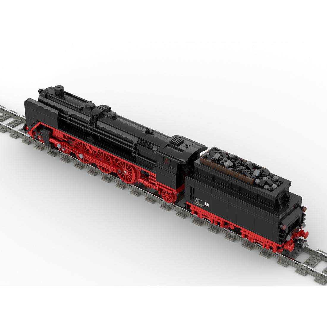 MOC-102185 BR 01 Deutsche Reichsbahn Vintage Steam Locomotive Building Blocks