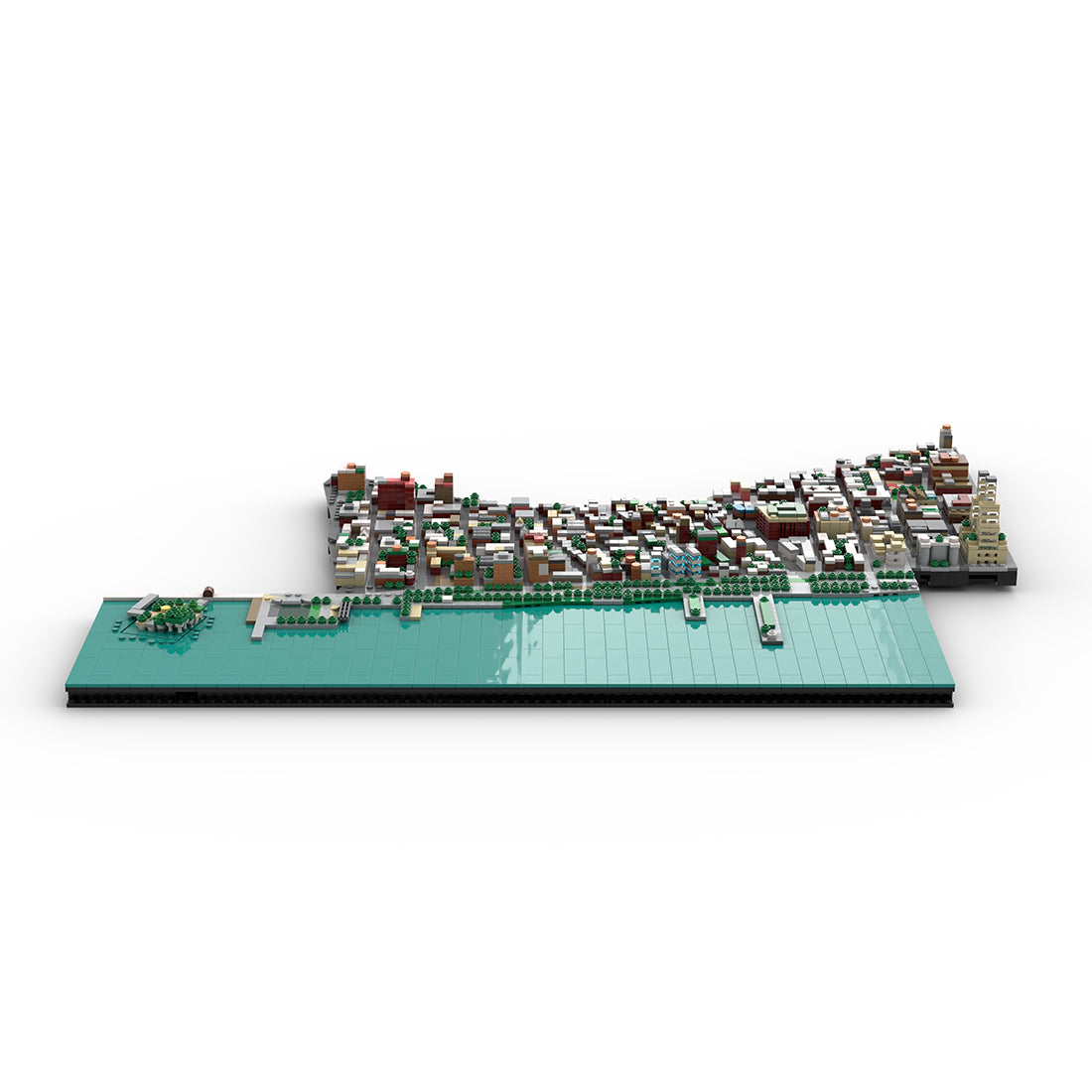 MOC-225884 1/2000 Scale Lower Manhattan - WestVillage Module 3 Building Blocks