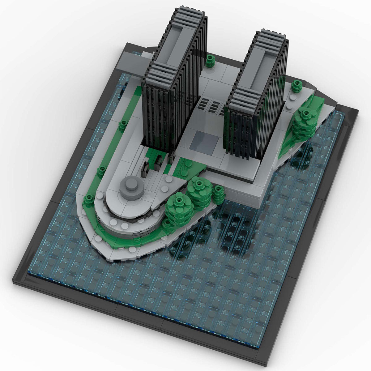 MOC-199227 Johanneskirche, Darmstadt, Germany Building Blocks
