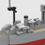 1:700 Scale HMS Nelson Battleship Building Blocks
