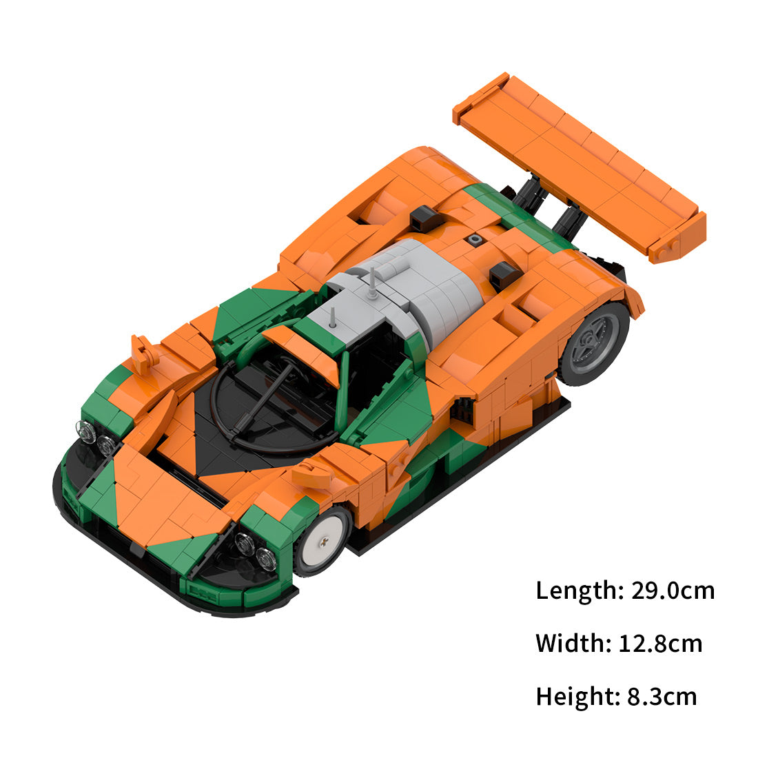 Japanese LeMans-Legend Racecar Building Blocks (gobricks)