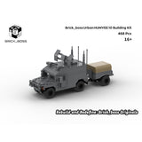Urban HUMVEE 10 Modern Military Vehicle Building Blocks