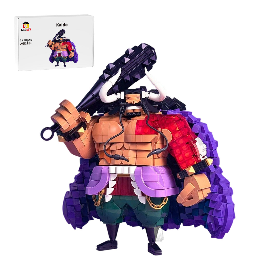 MOC-270429 One Piece Kaido Building Blocks
