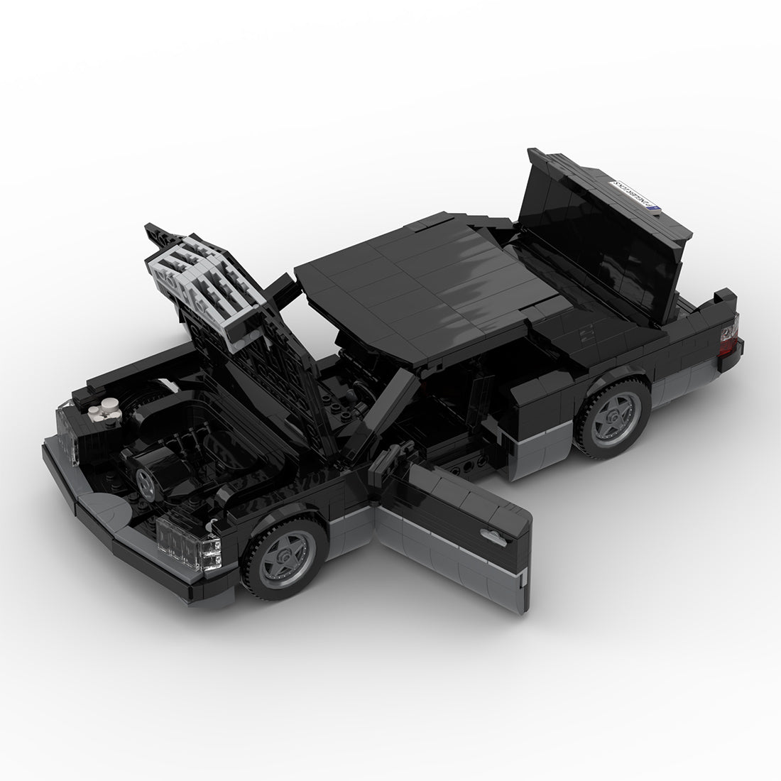 1980s German Grand Touring Coupe Building Blocks (gobricks)