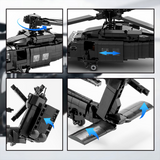 MH60M Black Hawk Military Copter Building Blocks