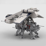 Sci-Fi Dropship & Armored Walker Combo MOC Building Block