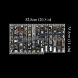 MOC-231668 1/800 Scale New York Midtown Broadway Theatre District Building Blocks