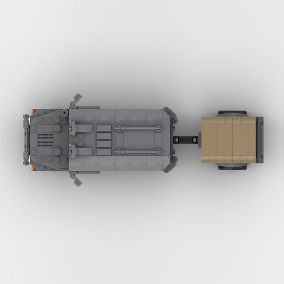 Urban HUMVEE 8 Modern Military Vehicle Building Blocks