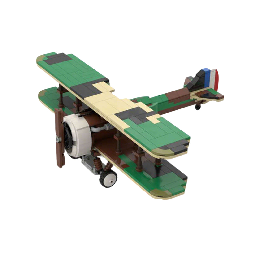 MOC-198661 SPAD XIII WWI Fighter Aircraft Building Blocks