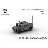 Urban HUMVEE 4 Modern Military Vehicle Building Blocks