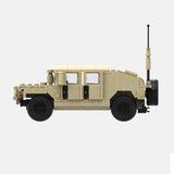 Desert HUMVEE 5 Modern Military Vehicle Building Blocks