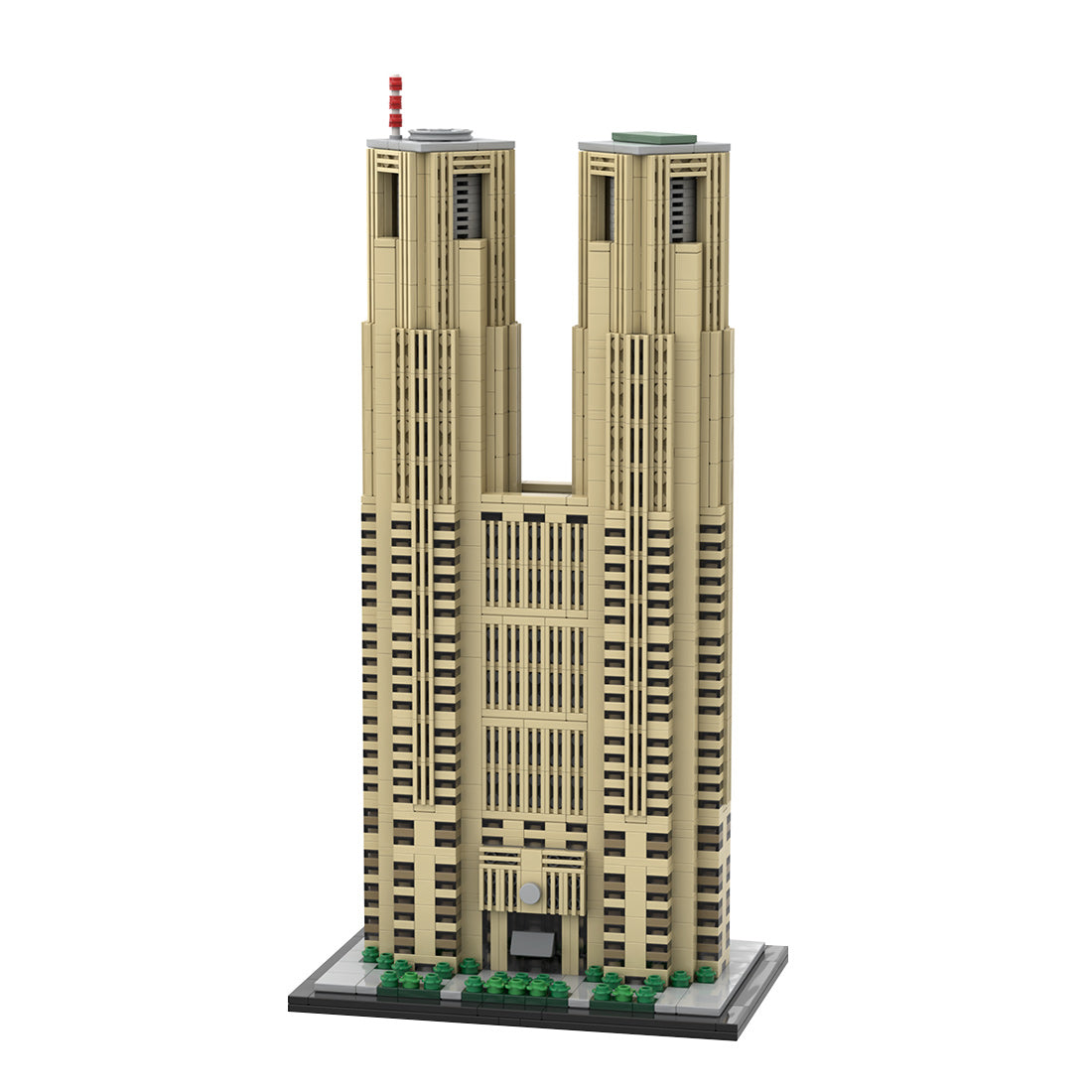 MOC-153517 Tokyo Metropolitan Government Building - 1/800 Scale Building Blocks