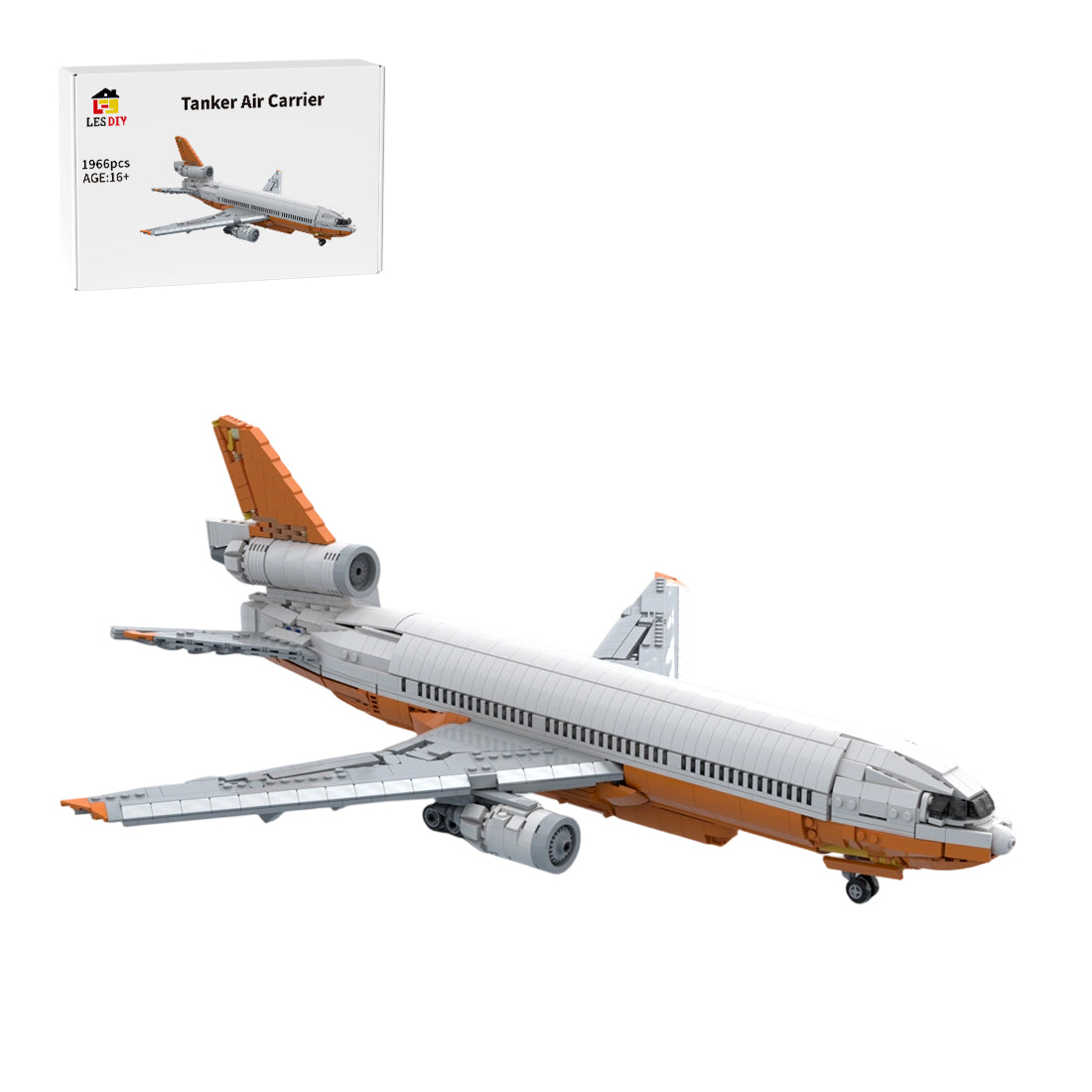 MOC-270739 McDonnell Douglas DC-10 Air Tanker Building Blocks