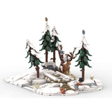 Winter Adventure Street Scene Building Blocks