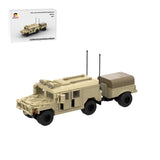 Desert HUMVEE 7 Modern Military Vehicle Building Blocks