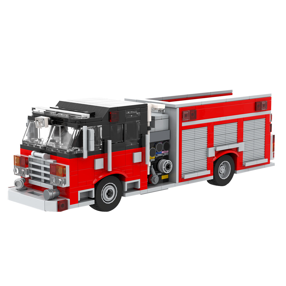 City Fire Engine Building Blocks