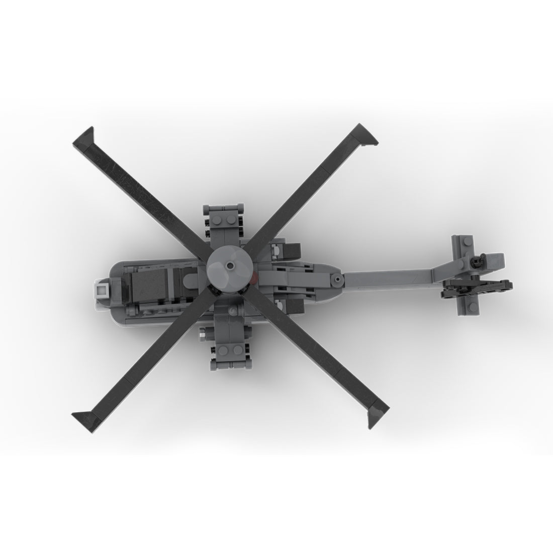 MOC-254665 US Attack Helicopter - 1:70 Scale Building Blocks