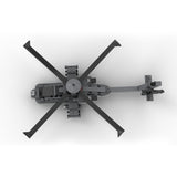 MOC-254665 US Attack Helicopter - 1:70 Scale Building Blocks