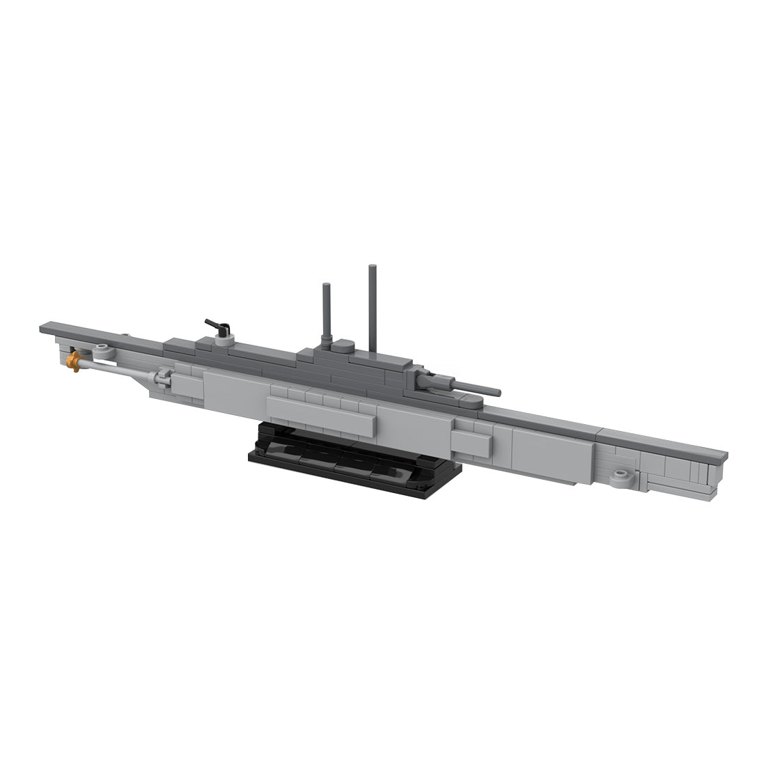 HMS M1 M-Class Submarine Monitor Building Blocks