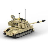 MOC-152147 1/35 Scale M-109 PALADIN | 155mm Howitzer Building Blocks